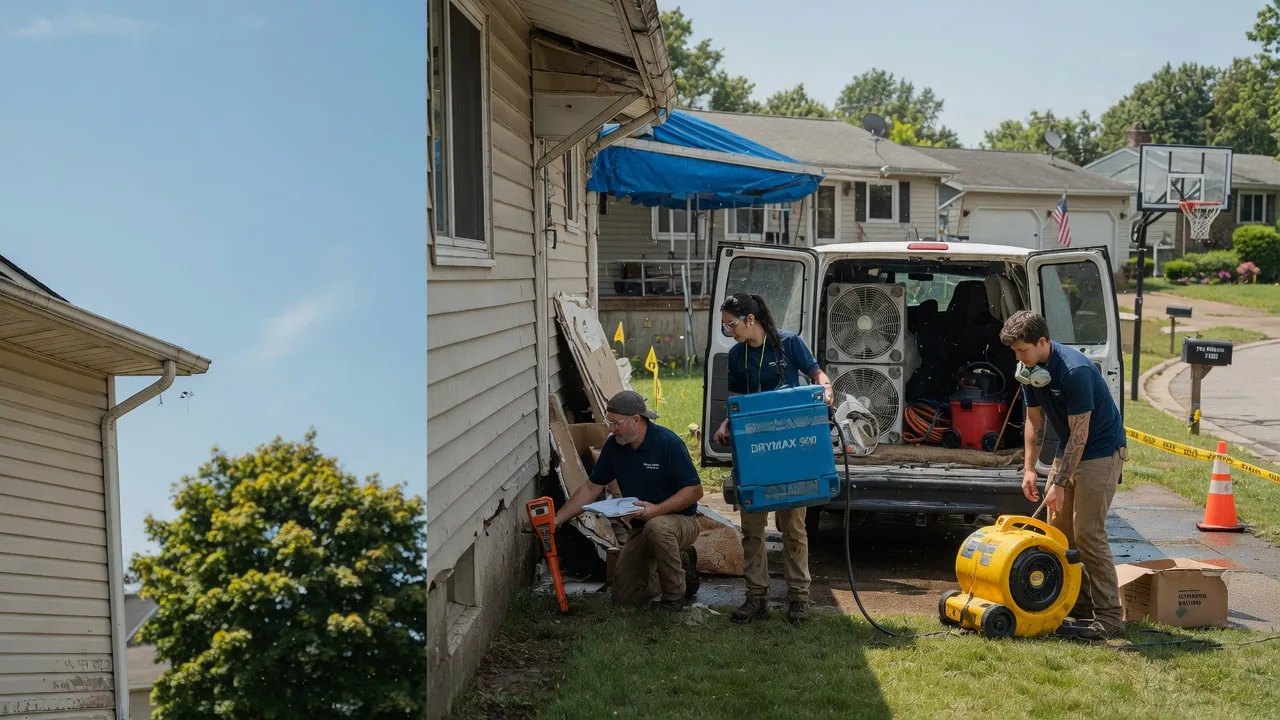 Ceiling Leak Cleanup in Van Meter, IA near me