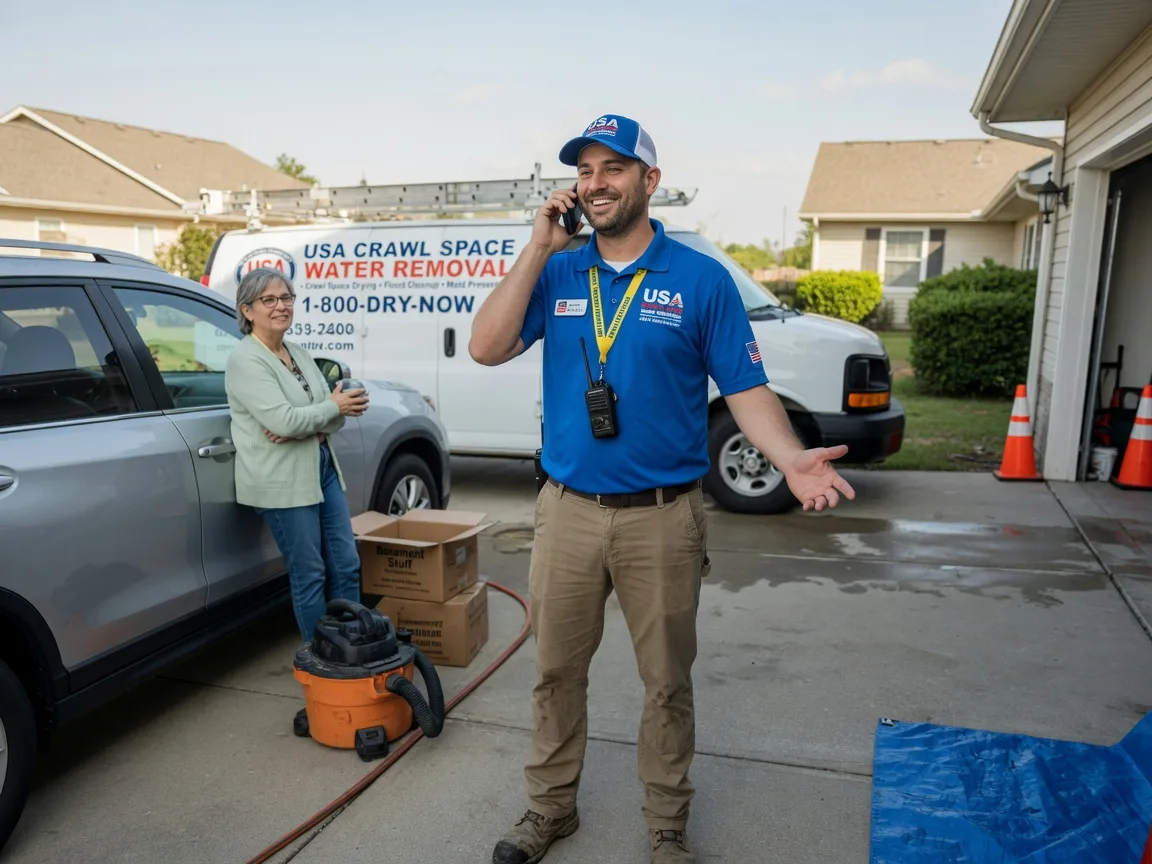 Crawl Space Water Removal Van Meter, IA FAQs